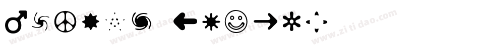 Distro Black字体转换